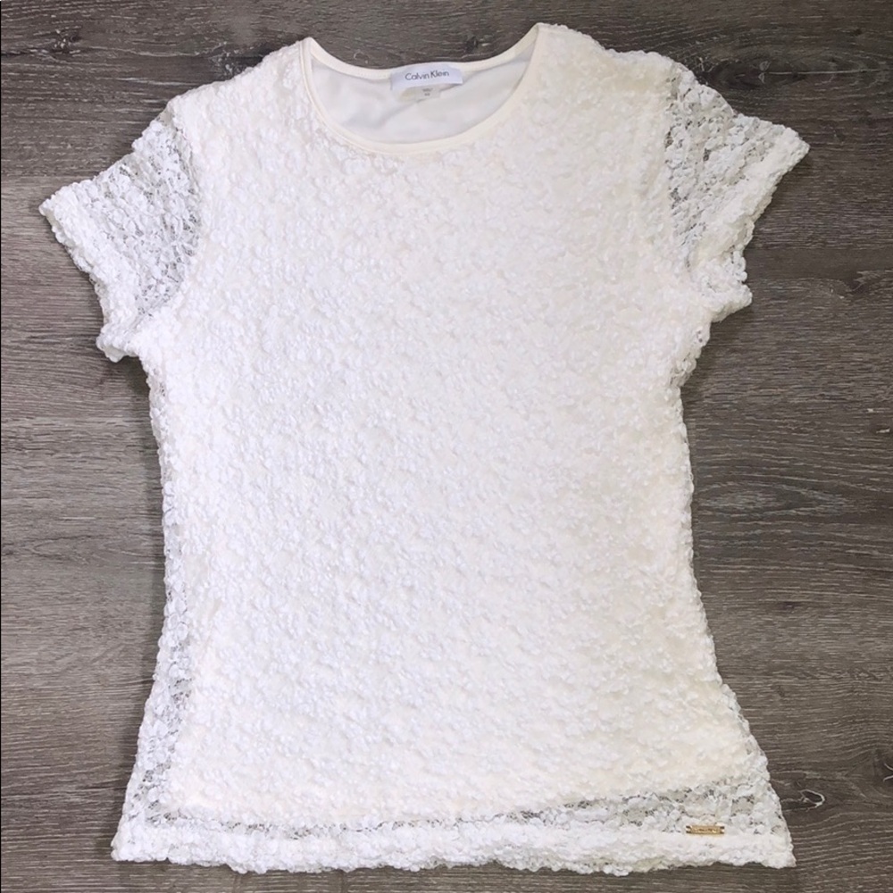 Calvin Klein XS Lace Top